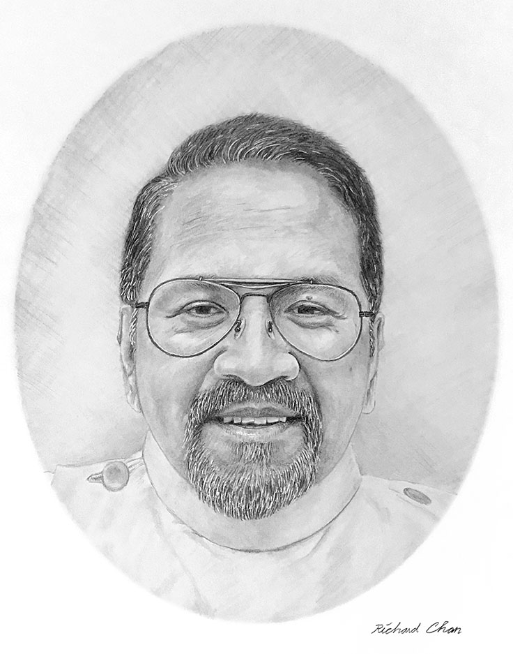 Fr. Medes - Pencil Drawing